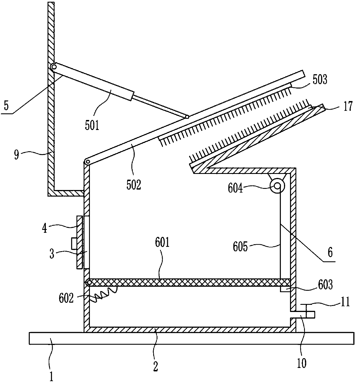 Surface cleaning device for navel oranges