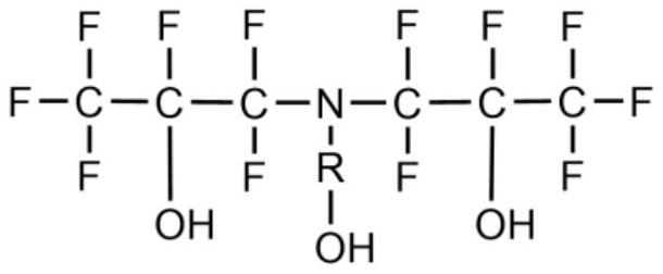 A novel low free TDI polyurethane curing agent containing fluorocarbon chain and preparation method thereof