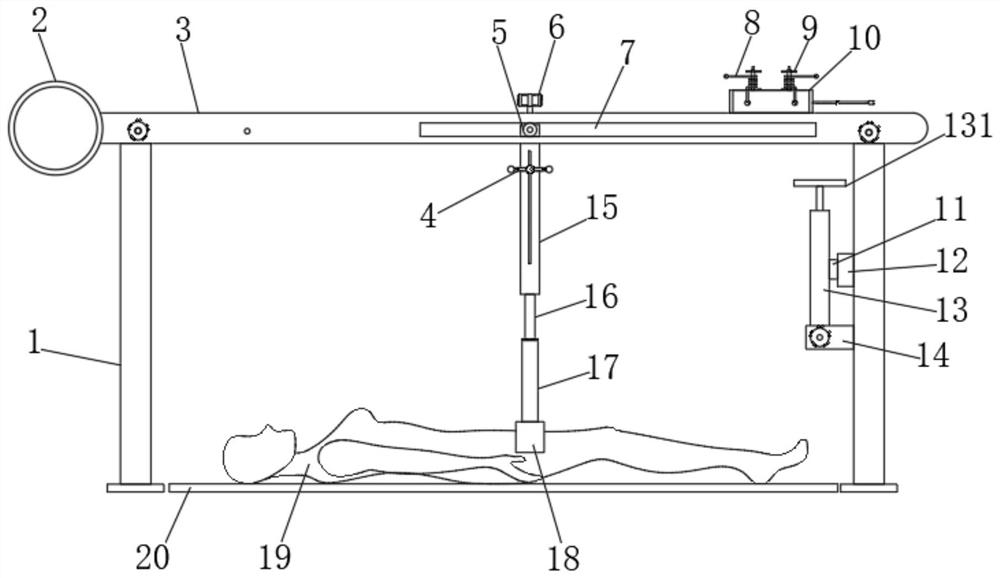 Pelvic floor muscle training equipment used after obstetric operation