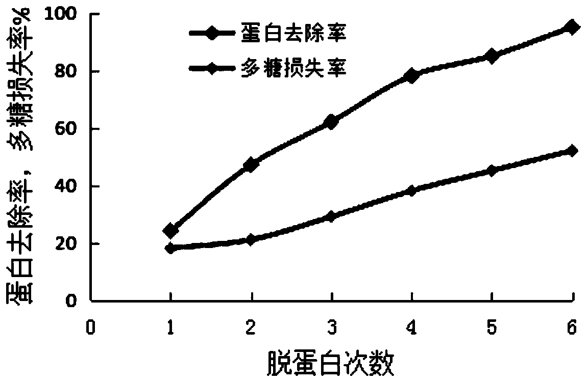 Method for extracting rhizobium japonicum exopolysaccharides