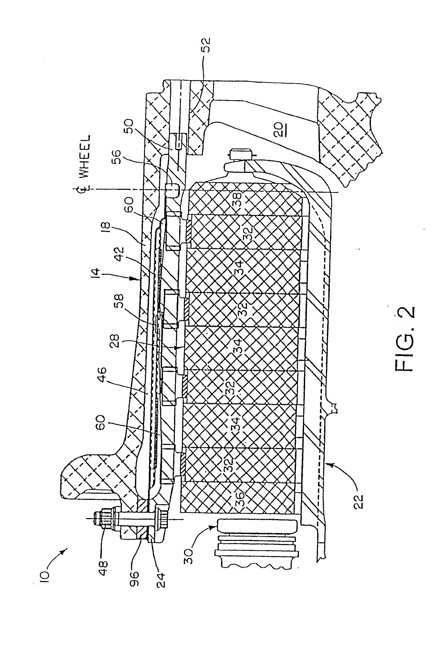 Wheel and brake assembly