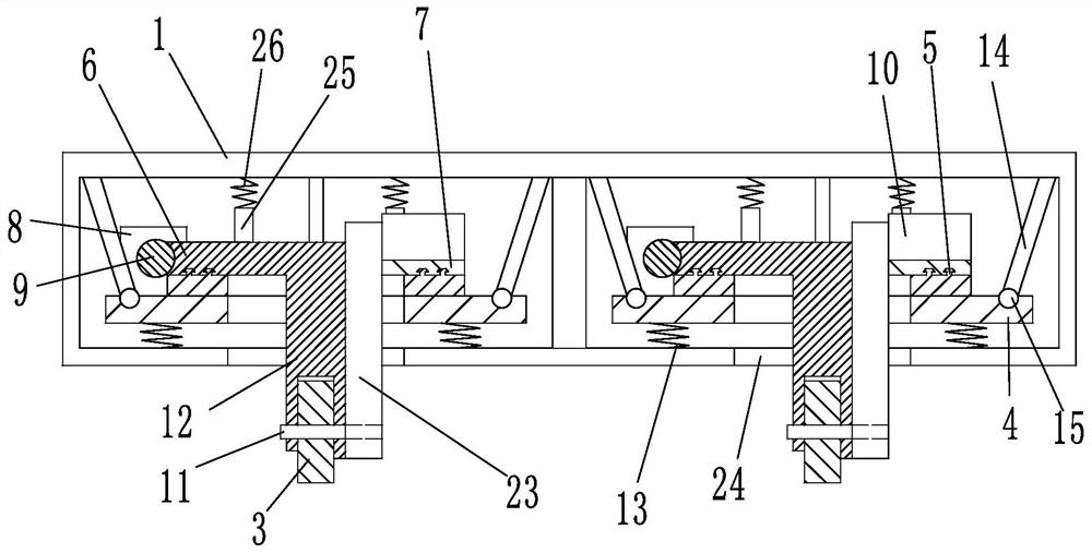 Parking device for robot