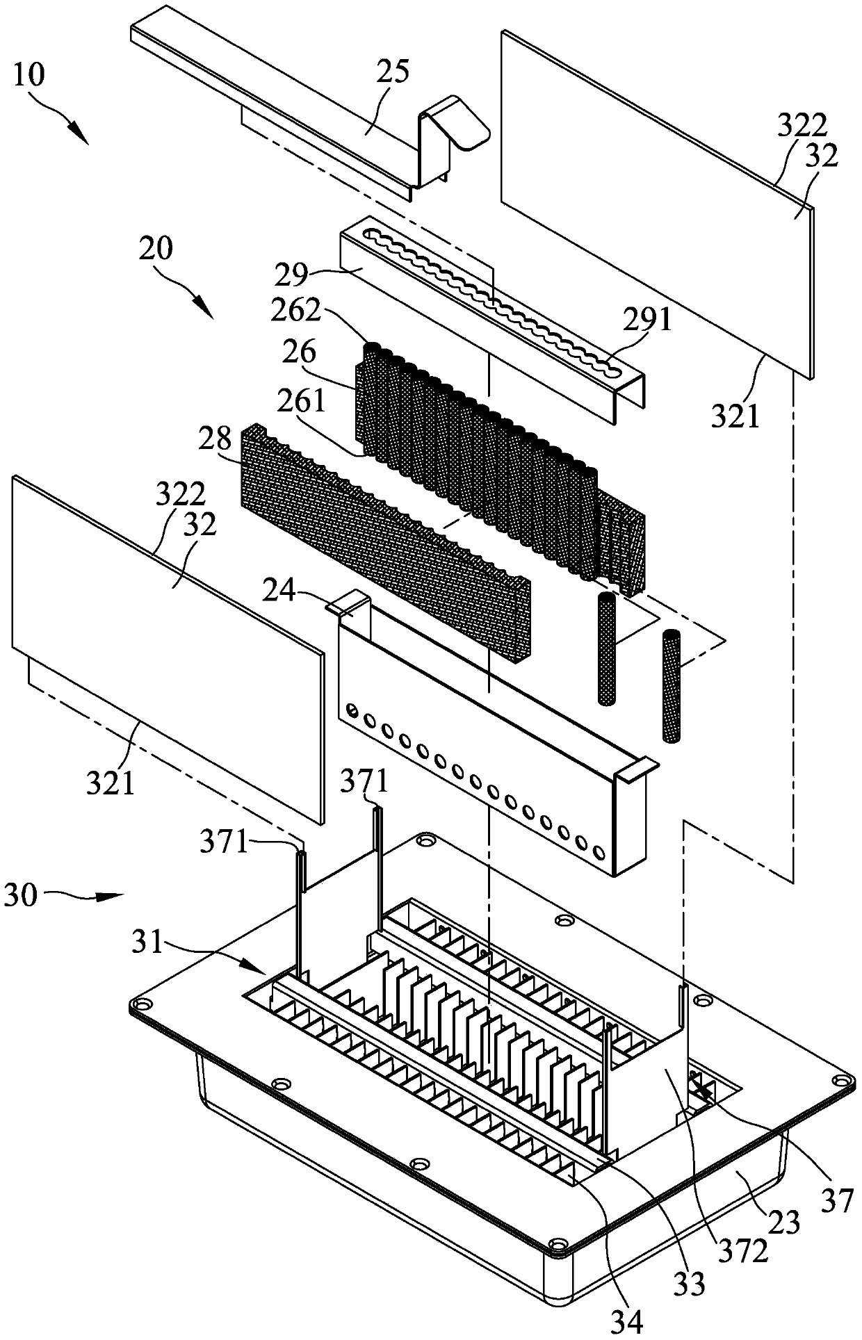 Combustion device with safety