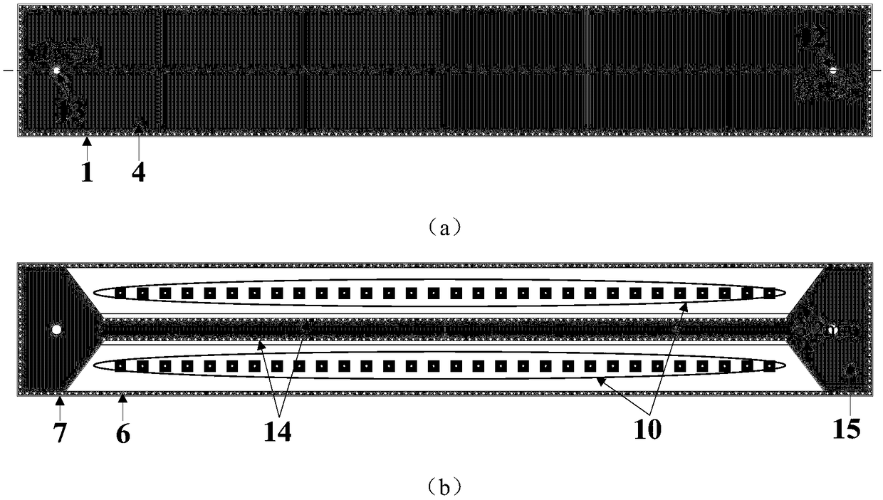 A substrate integrated ridge gap waveguide and a broadband circularly polarized leaky wave antenna