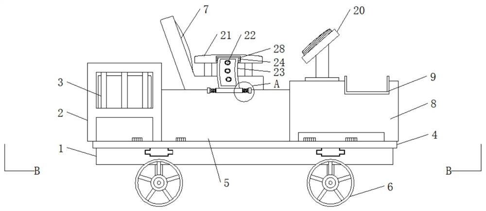 Detachable anti-overturning device on rail flaw detection vehicle and rail flaw detection vehicle frame