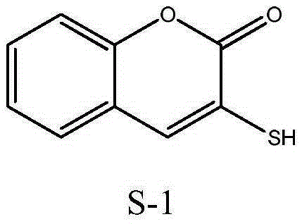 Method for preparing 3-sulfydryl coumarin