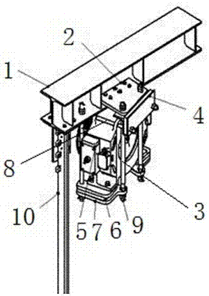 A new machine room-less elevator load-bearing structure