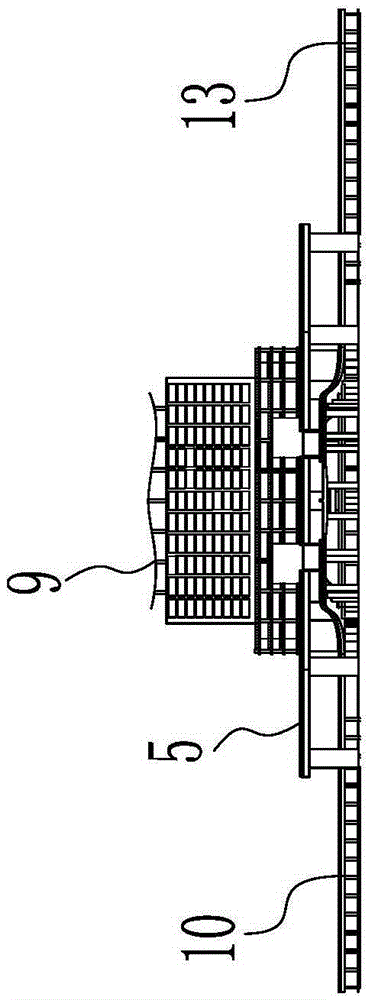 Construction and reconstruction method and structure of interchange