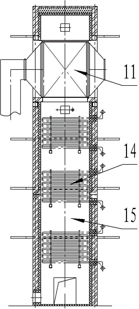 High-water-content biomass fuel boiler