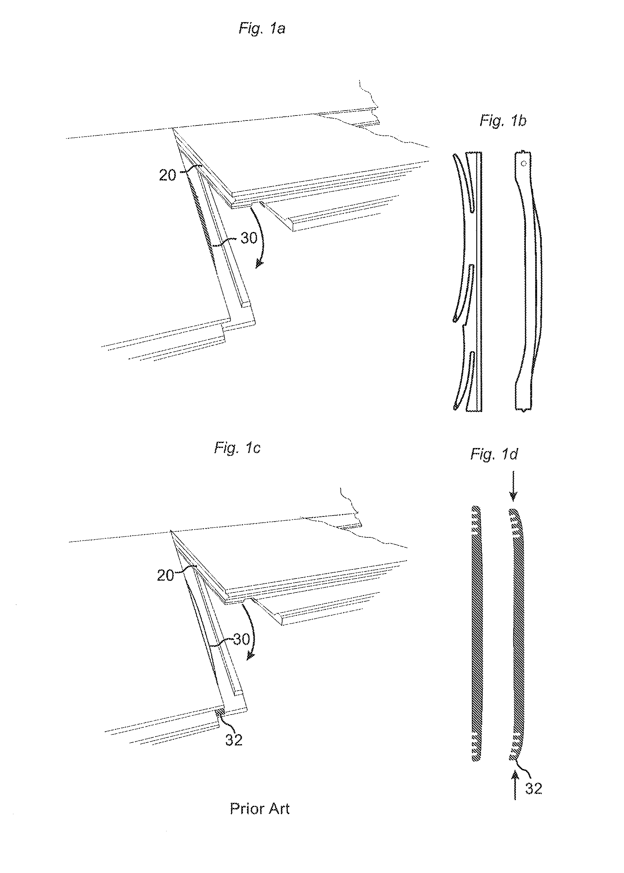 Mechanical locking of floor panels, methods to install and uninstall panels, a method and an equipement to produce the locking system, a method to connect a displaceable tongue to a panel and a tongue blank