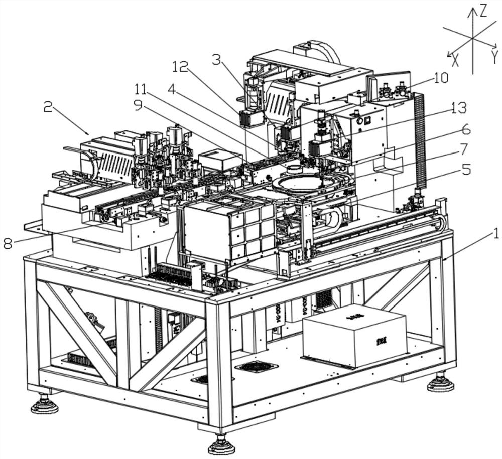 HP-X3 full-automatic lens chip mounter