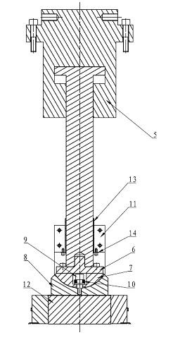 Guide track unloading device for crossbeam of large-sized machine tool and deflection compensation method