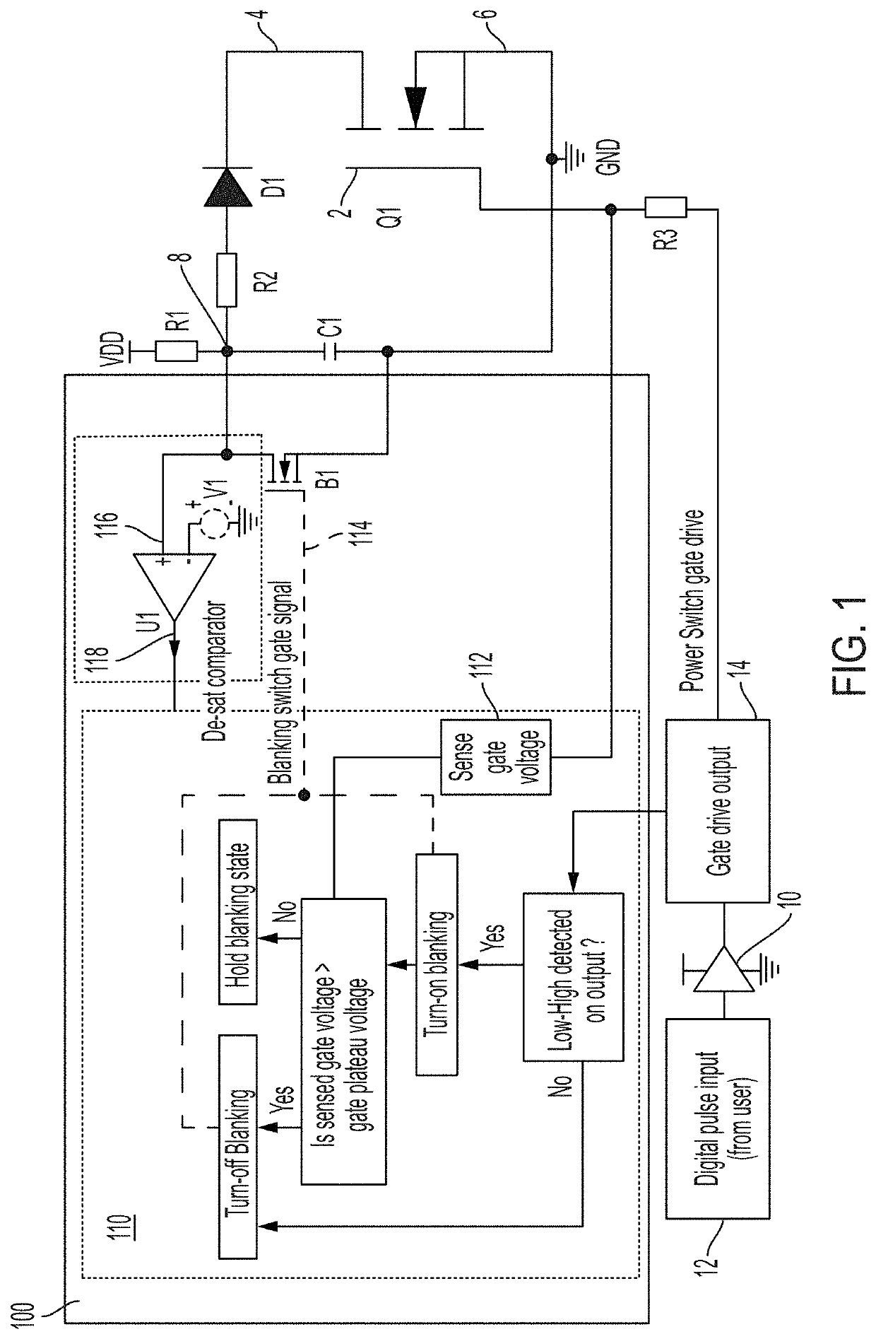 Apparatus and method to achieve fast-fault detection on power semiconductor devices