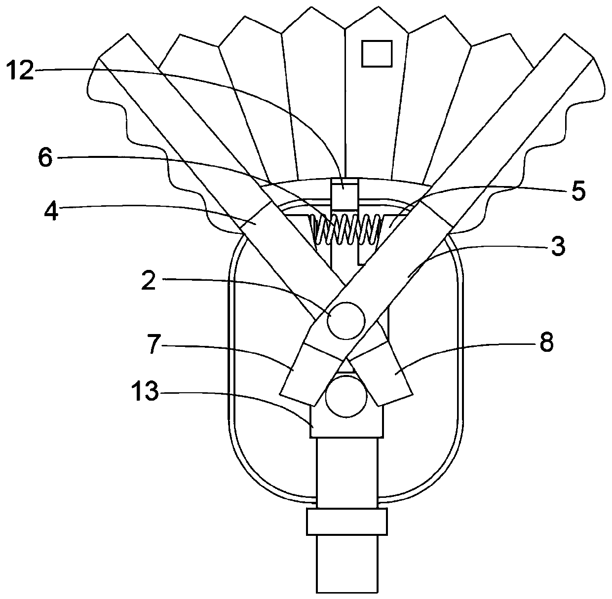 Medical portable dry powder auxiliary suction device