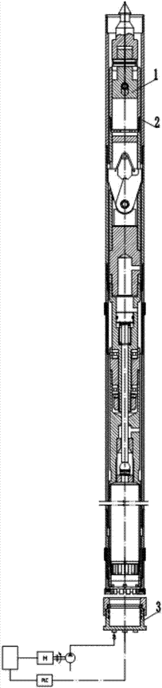 Core pressure-maintaining coring drill tool for submarine natural gas hydrate