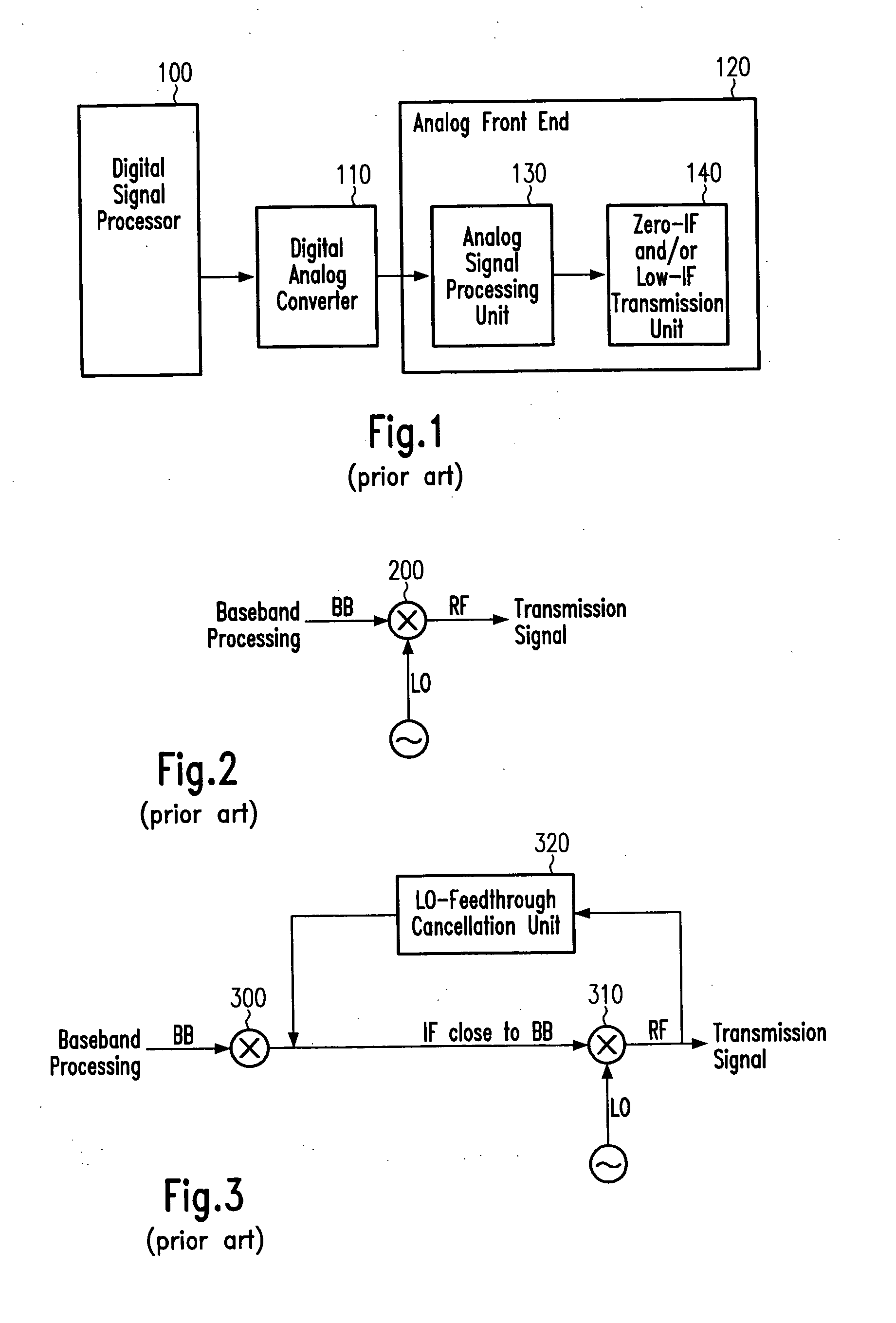 Low-if multiple mode transmitter front end and corresponding method