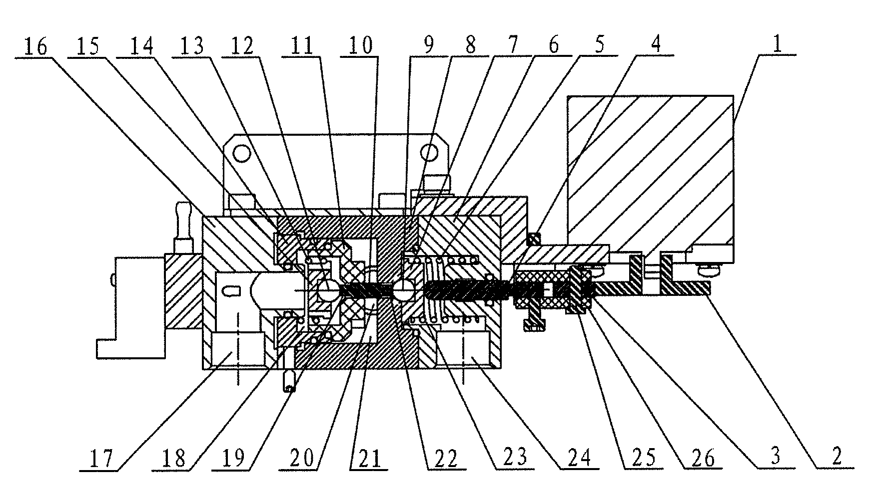 Oxygen mixing valve