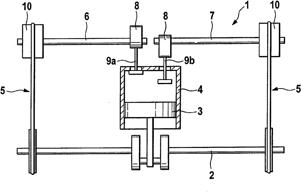 Apparatus for variably adjusting the valve timing of gas exchange valves in an internal combustion engine