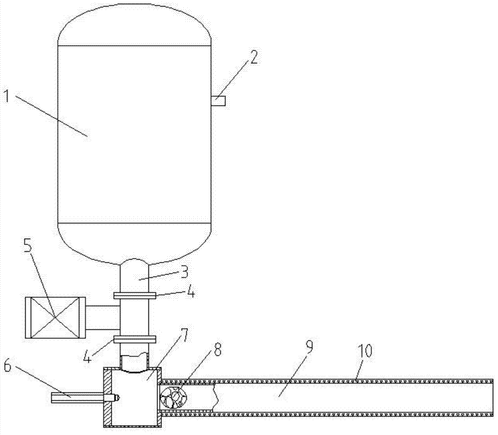 Electronic control type aimable ice shot impact testing device