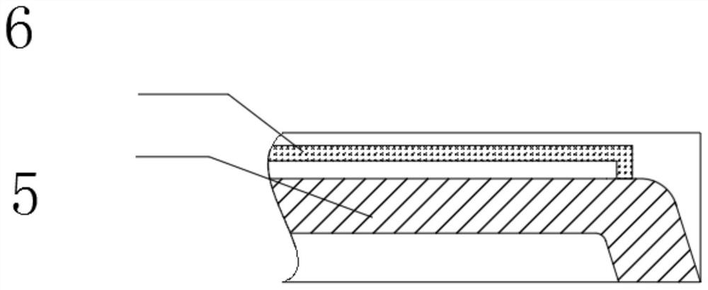 High air duct of countercurrent closed cooling tower