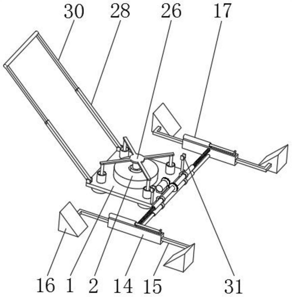 Vehicle stopping device for new energy vehicle