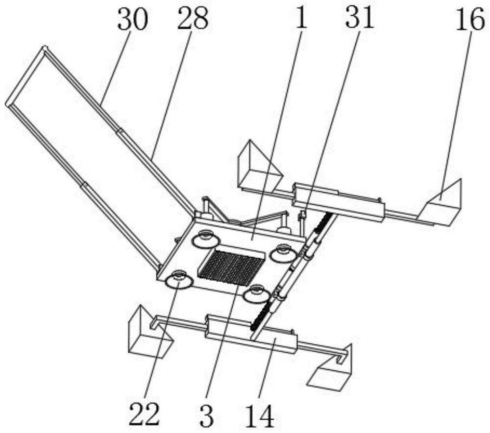 Vehicle stopping device for new energy vehicle