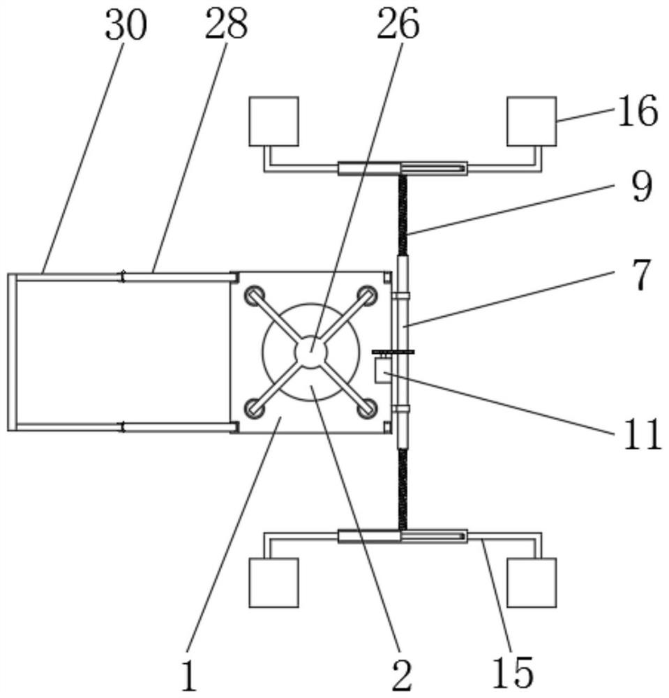 Vehicle stopping device for new energy vehicle