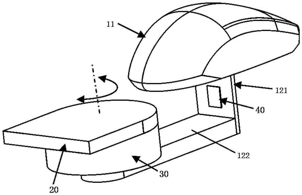 Vehicle operating device and vehicle having same