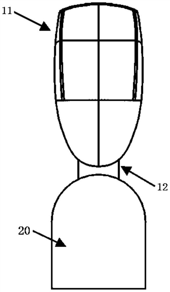 Vehicle operating device and vehicle having same