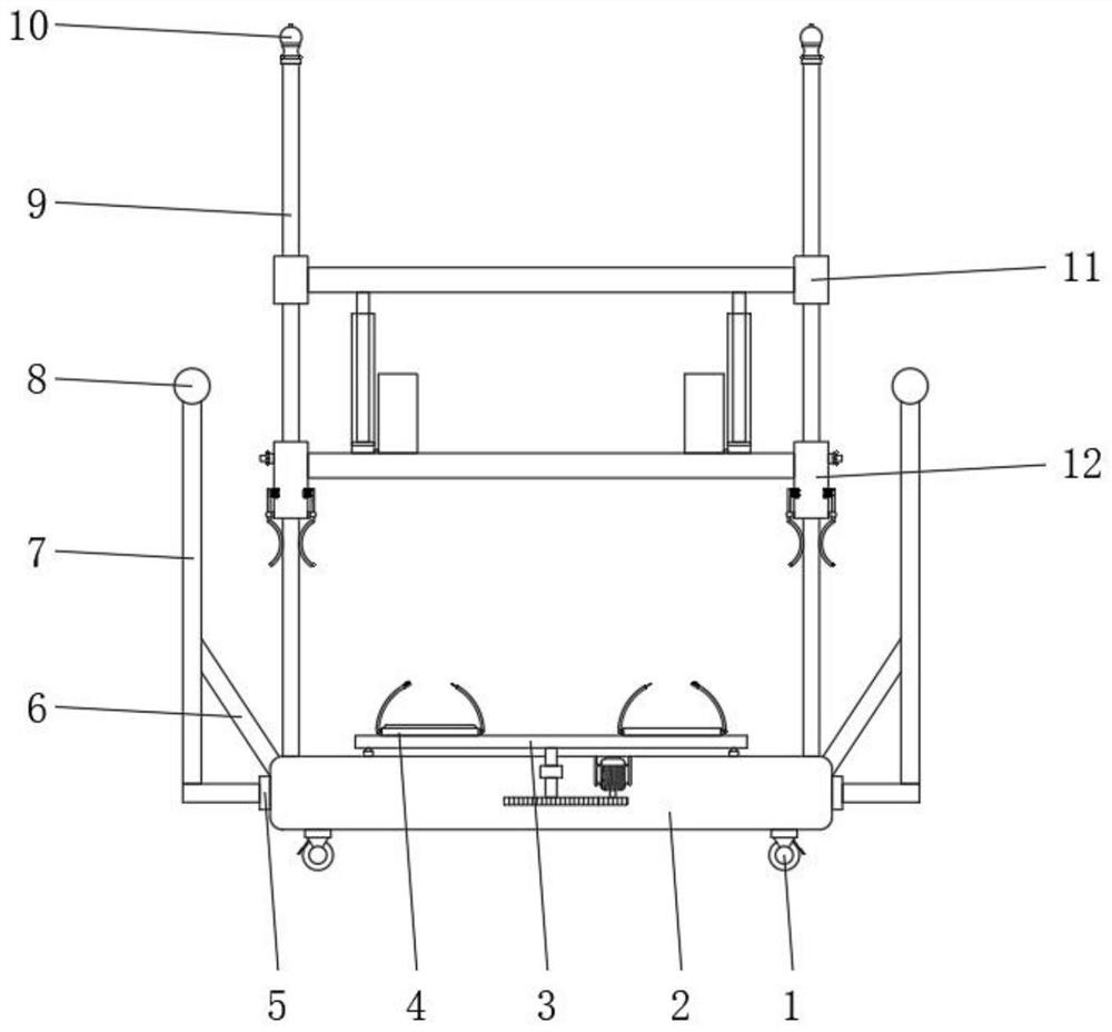 A dance equipment used for rehearsal dance