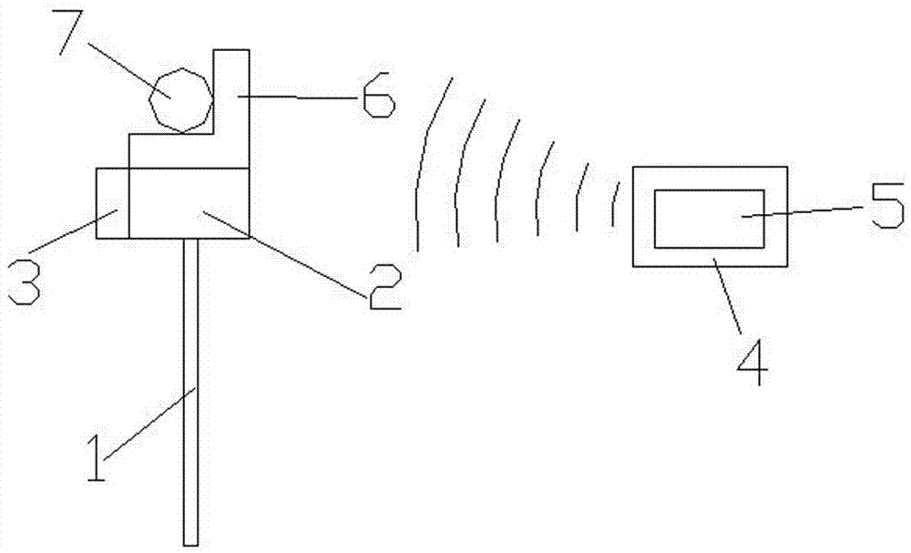 Remote-control live working device used in high-voltage live device place