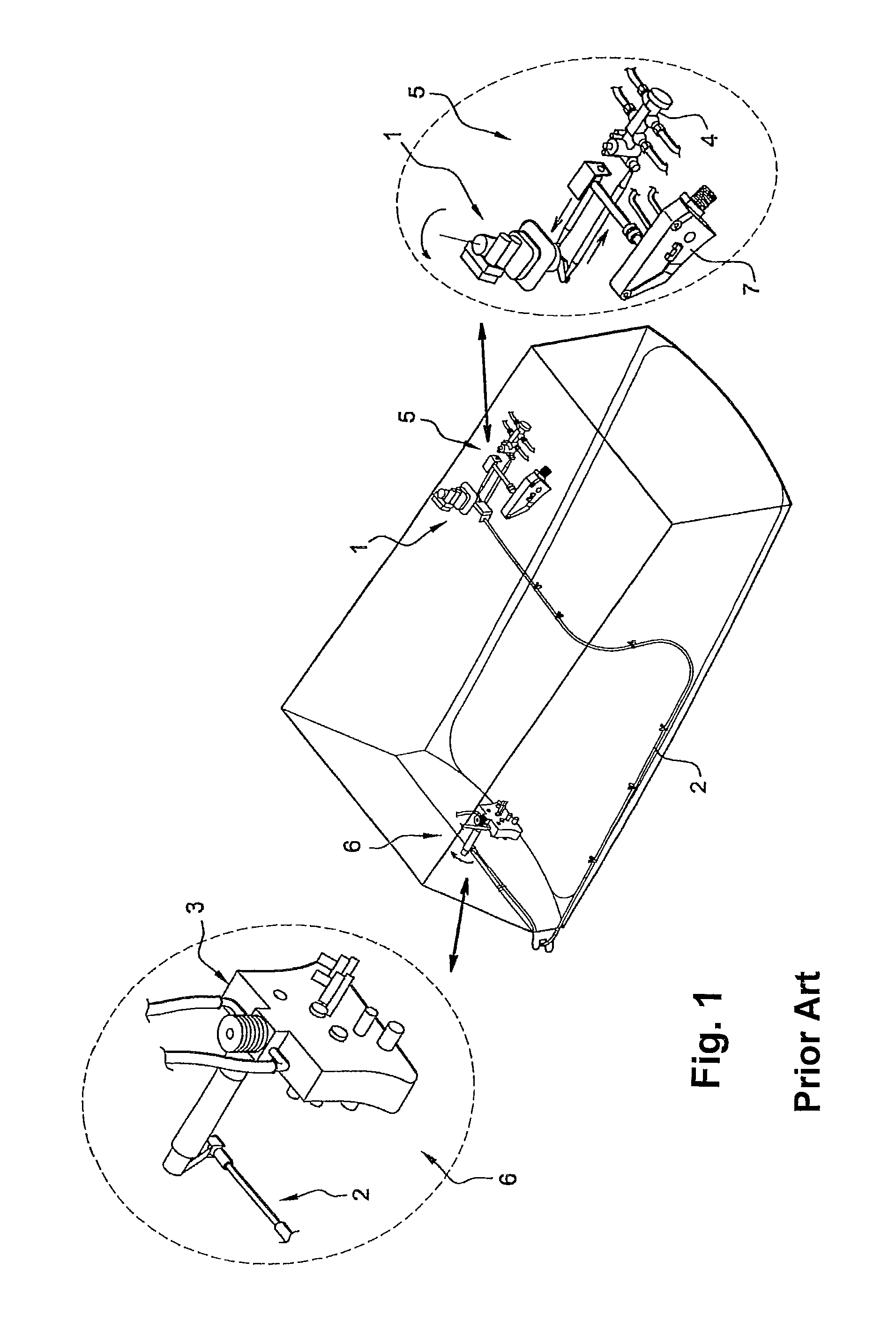 System for maneuvering an aircraft landing gear and aircraft comprising same