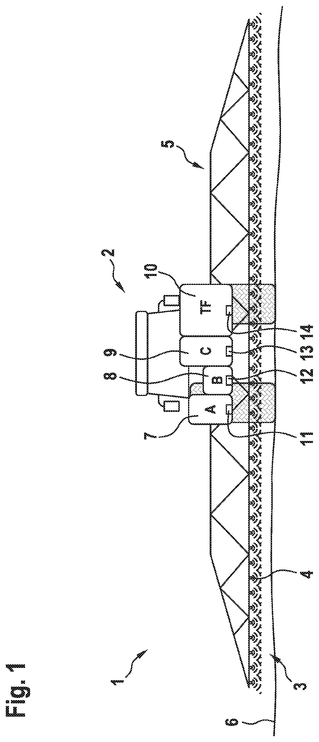 Spraying device and method