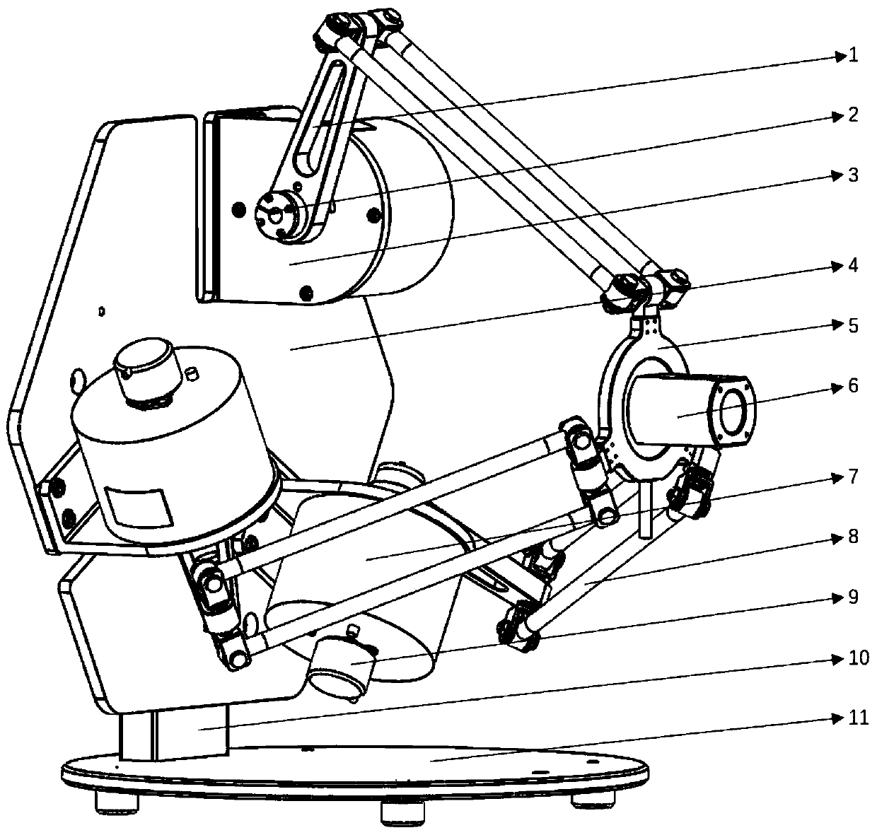 Robot based on cooperative joint motors and control method thereof