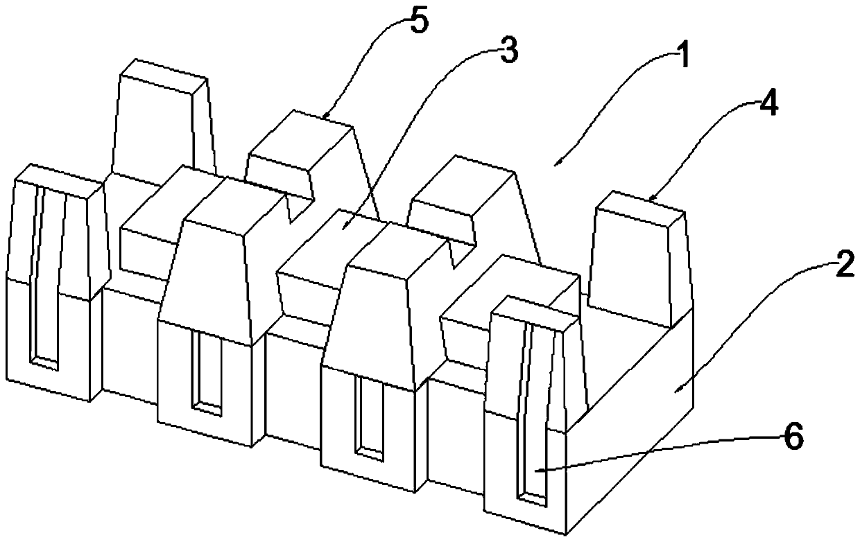 Denitrification earthenware brick