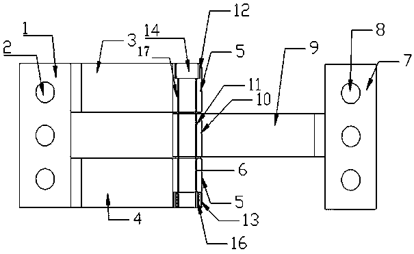 Improved stainless steel hinge convenient to assemble