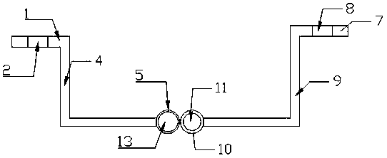 Improved stainless steel hinge convenient to assemble