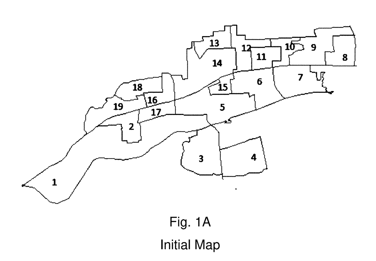 Neutral radistricting using a multi-level weighted graph partitioning algorithm