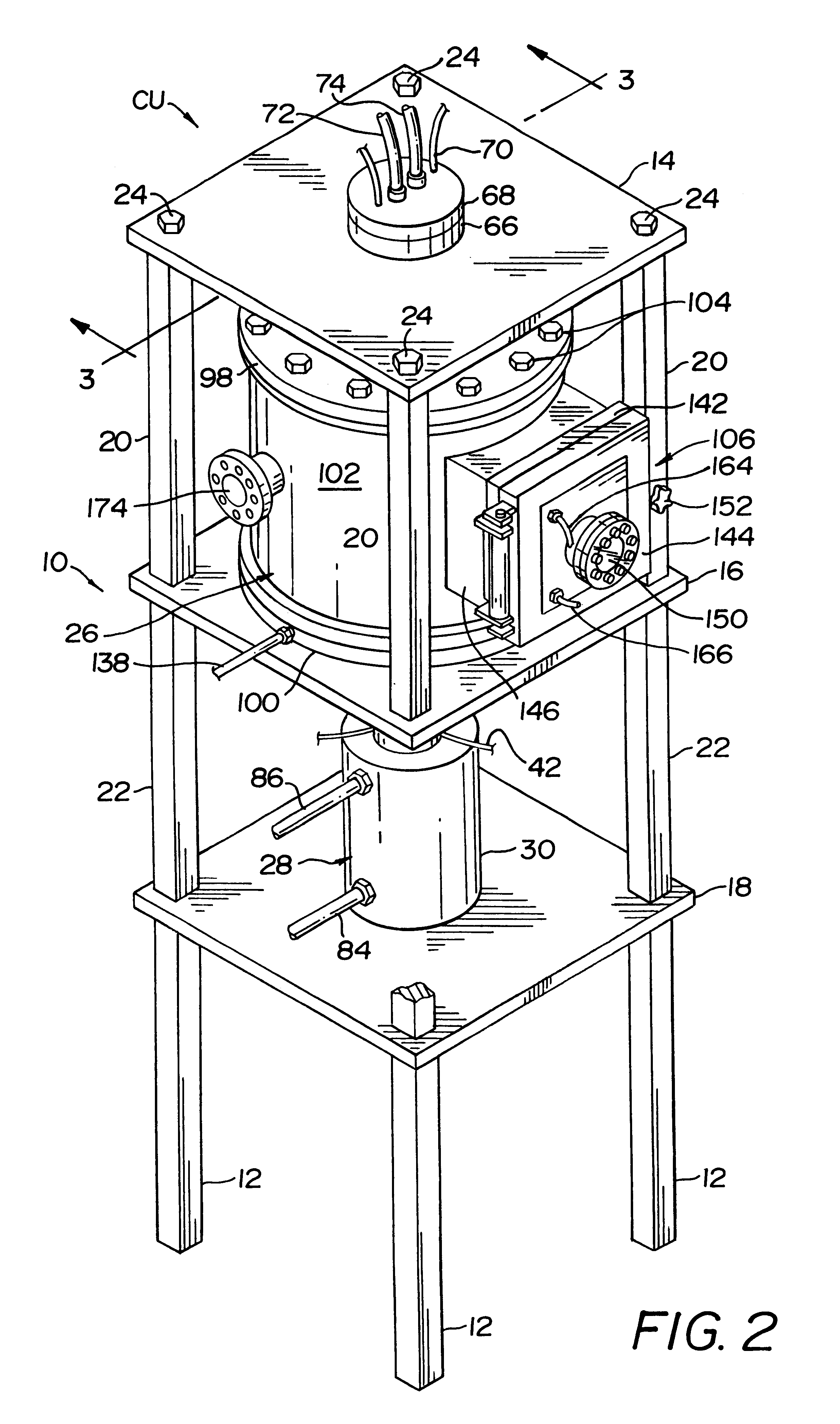 Apparatus for bonding a particle material to near theoretical density