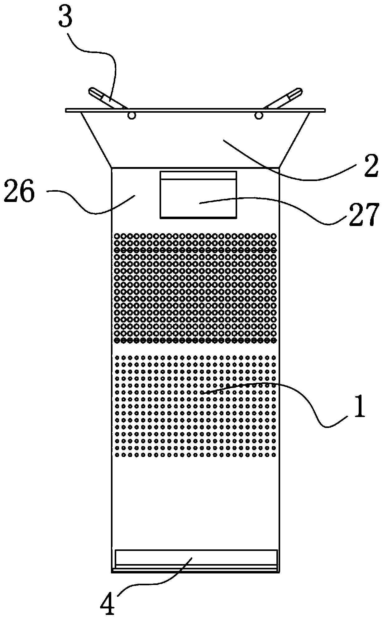 Filter device for preventing rainwater well and inner pipe from being blocked