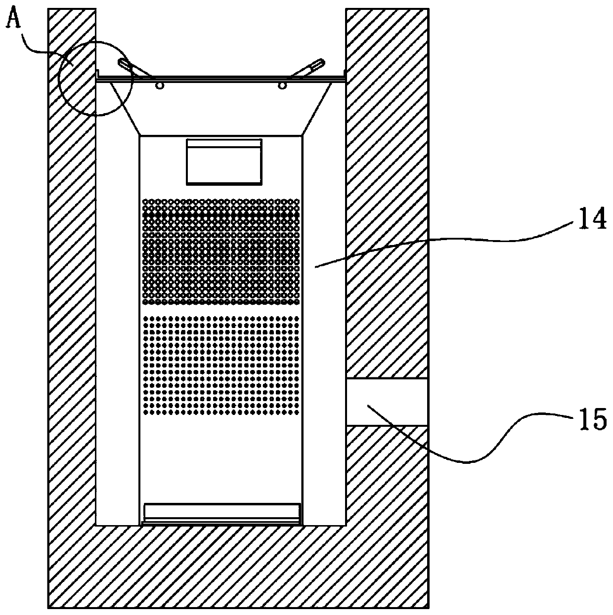 Filter device for preventing rainwater well and inner pipe from being blocked