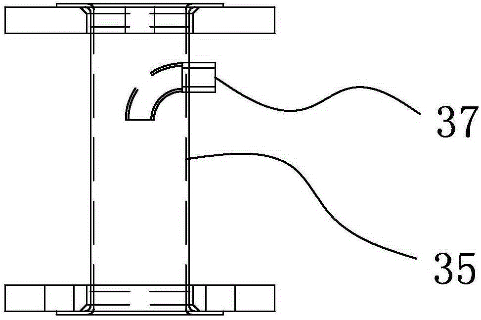Vertical profile electrostatic spray coating equipment