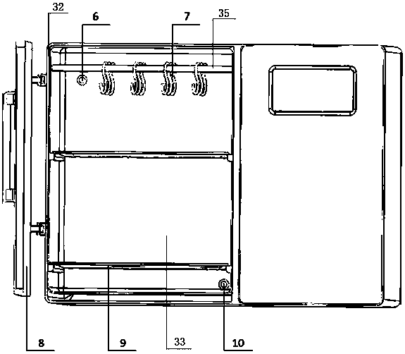 A microwave-type pasta fast steaming device