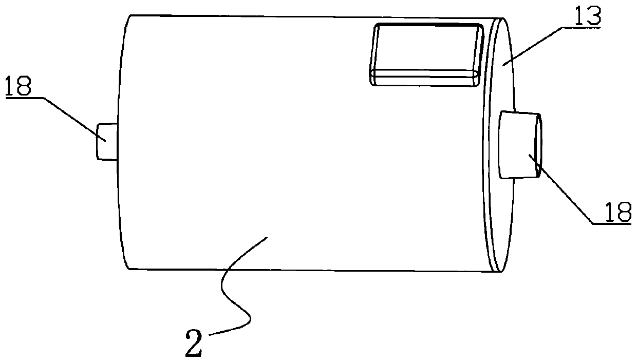 Front iatrogenic smoke dust filter