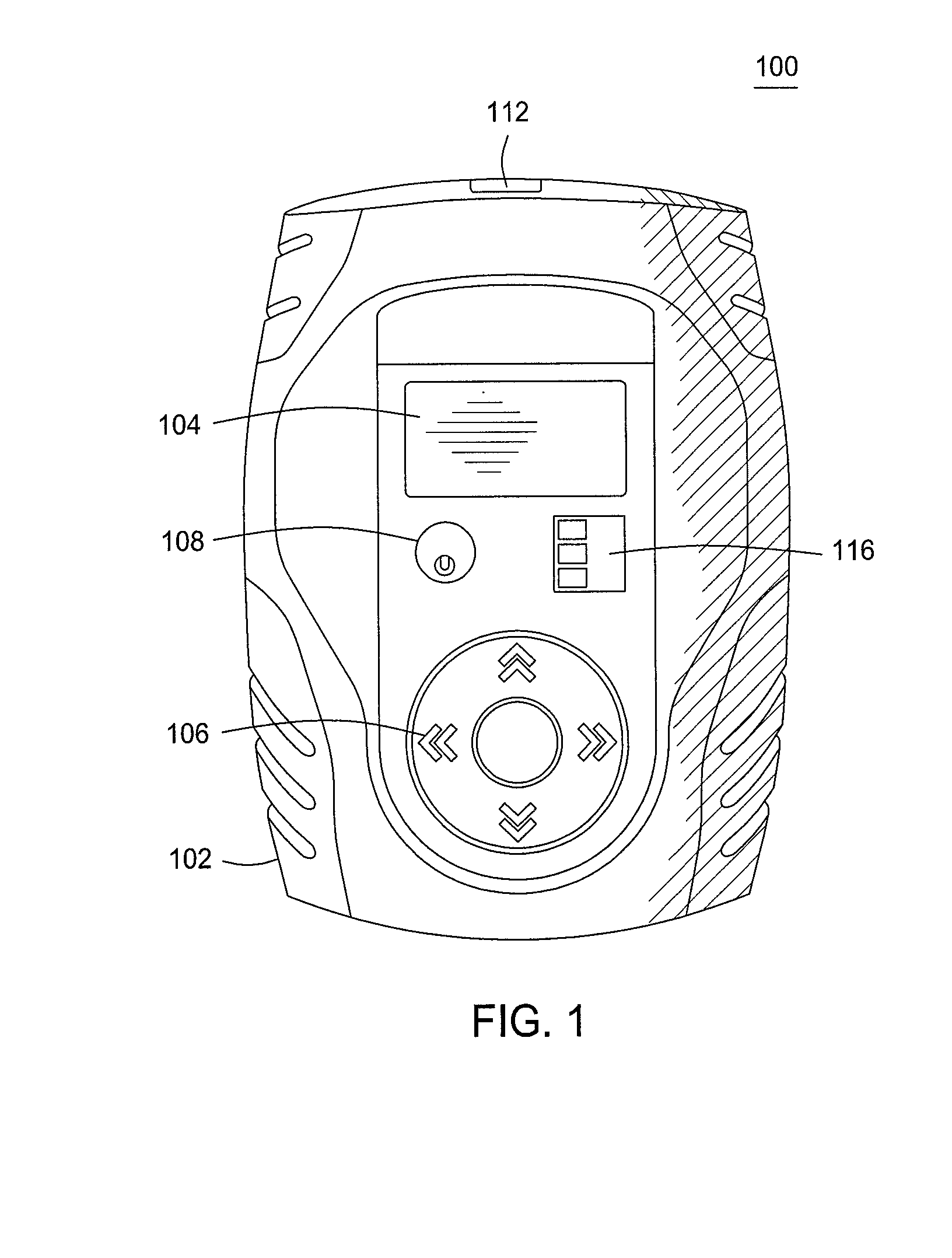 Diagnostic Tool with Recessed Connector