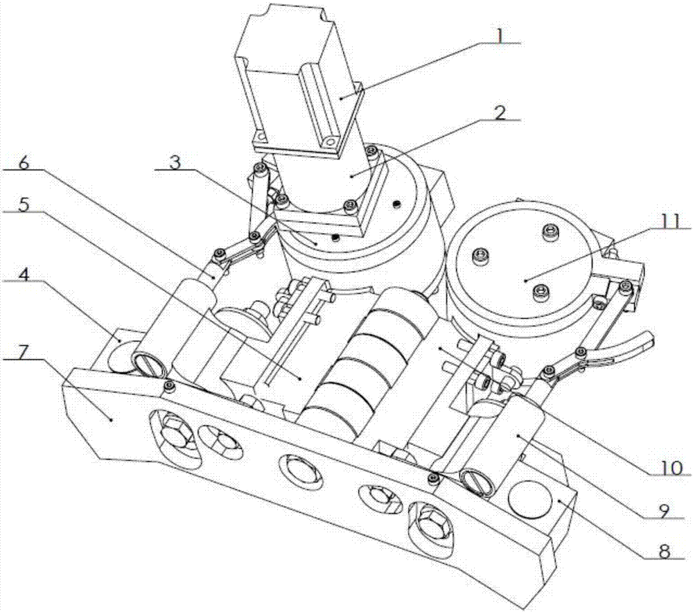Driving Mechanism of Pipeline Weld Inspection Device