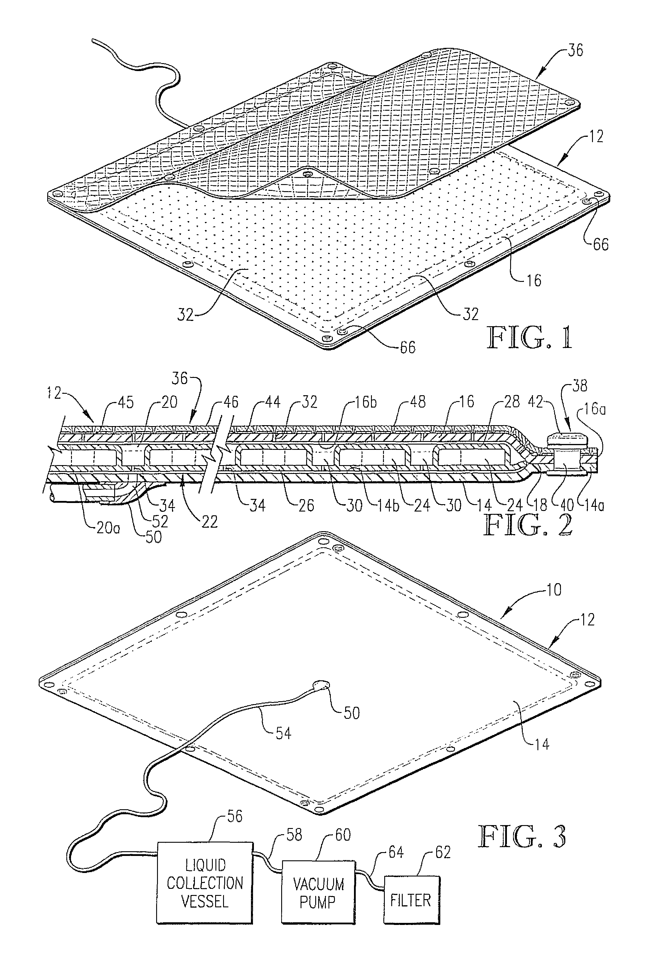 Fluid collection and aspiration unit for management of urinary incontinence