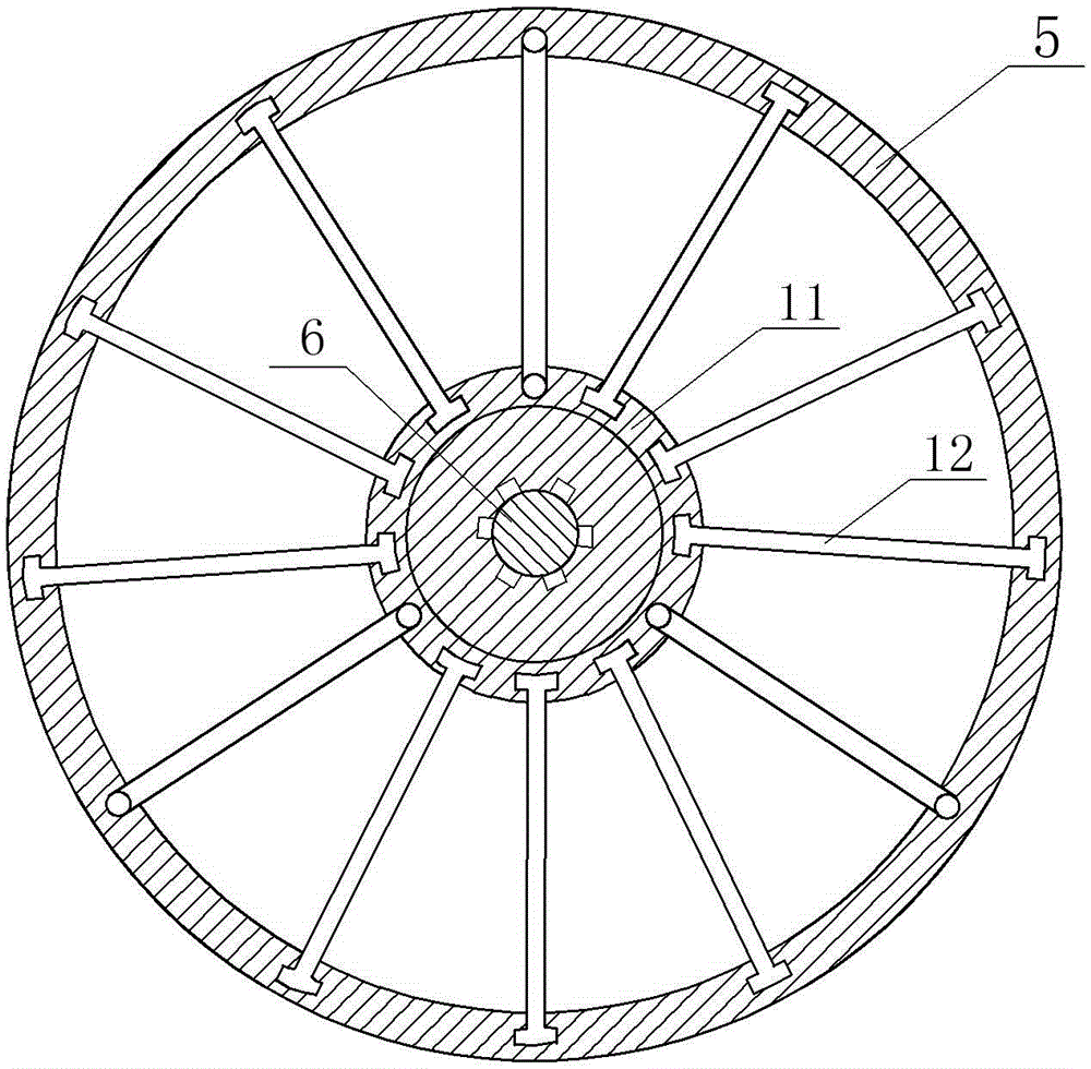 Horizontal axis wind turbine with door fan blades and retractable rotor