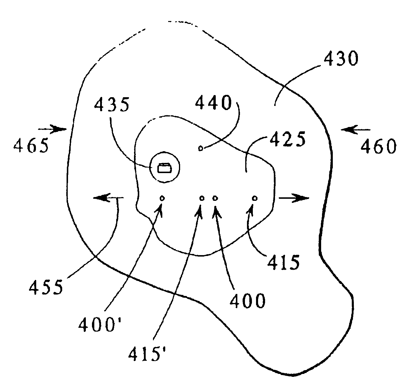 Hearing aid having second order directional response