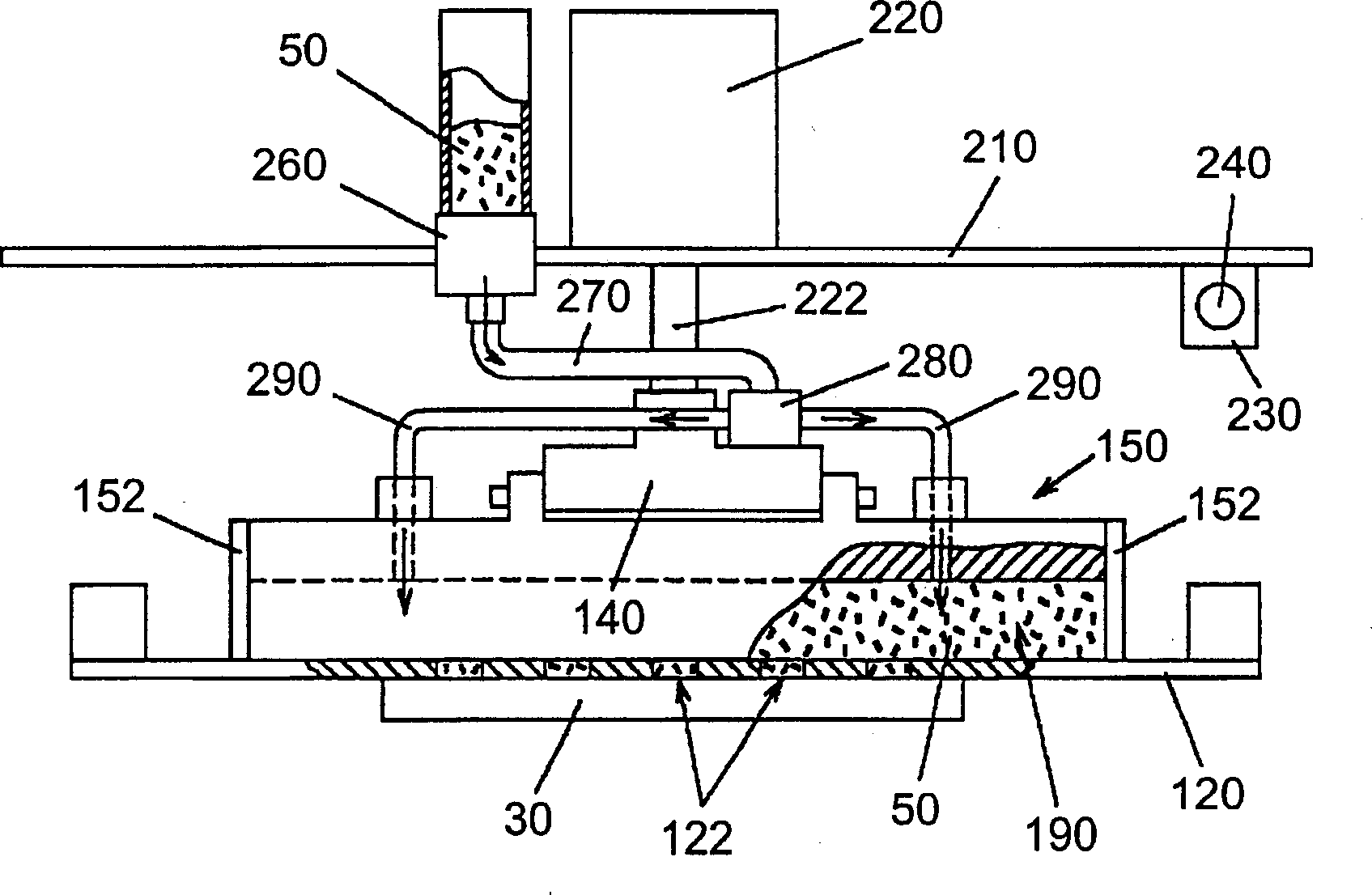 Screen printing device and screen printing method